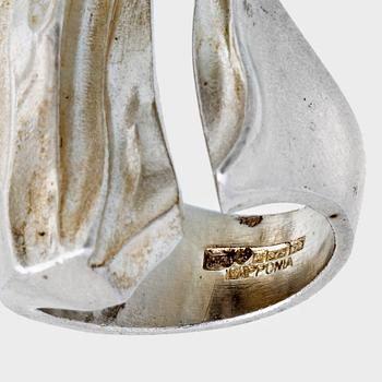 LAPPONIA ring silver size approx 55.