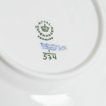 A 29-piece 'Musselmalet' porcelain coffee service, Royal Copenhagen, Denmark.