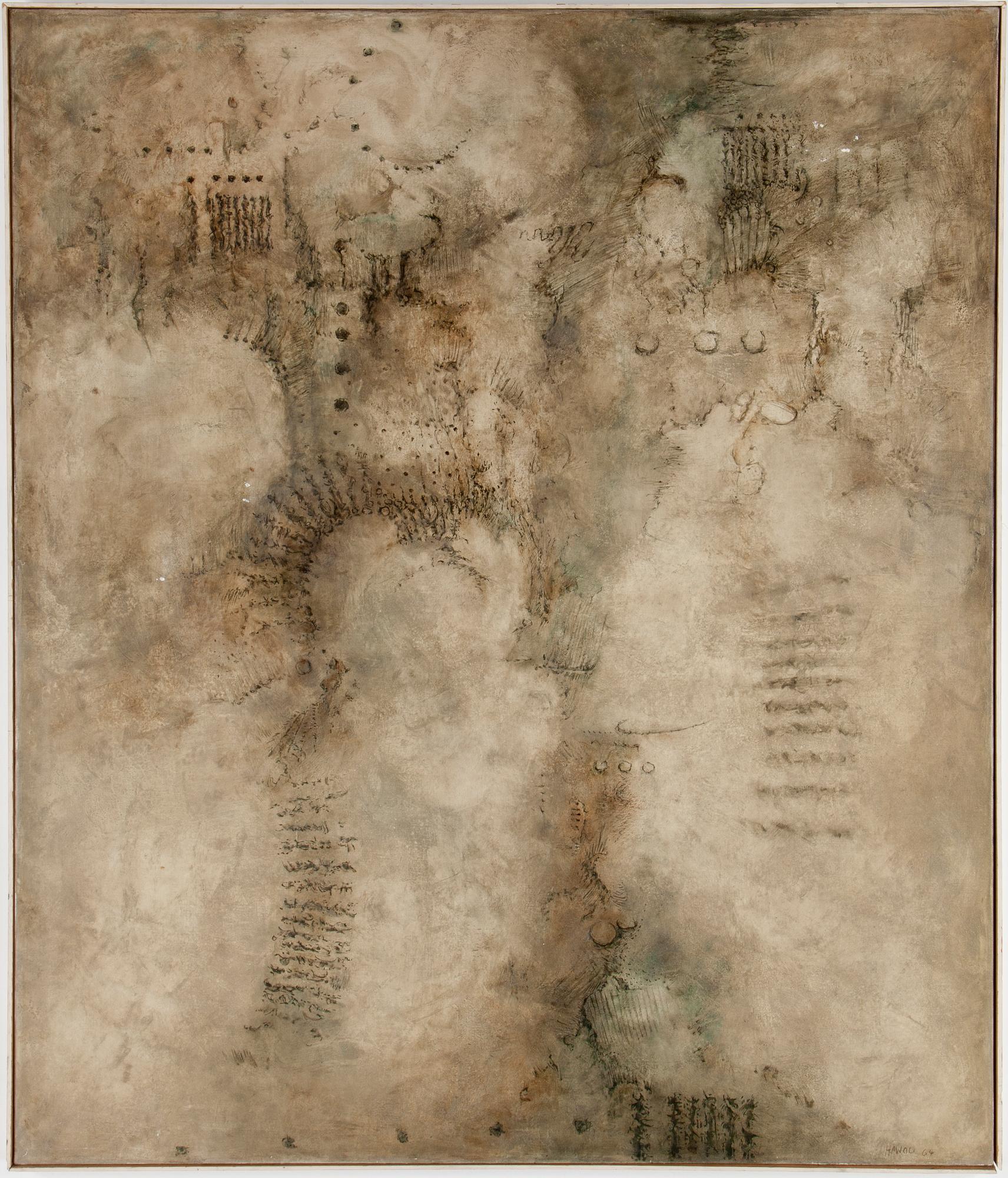 HAWOLI (HANS-WOLFGANG LINGEMANN). Olja på duk, signerad och daterad -64.