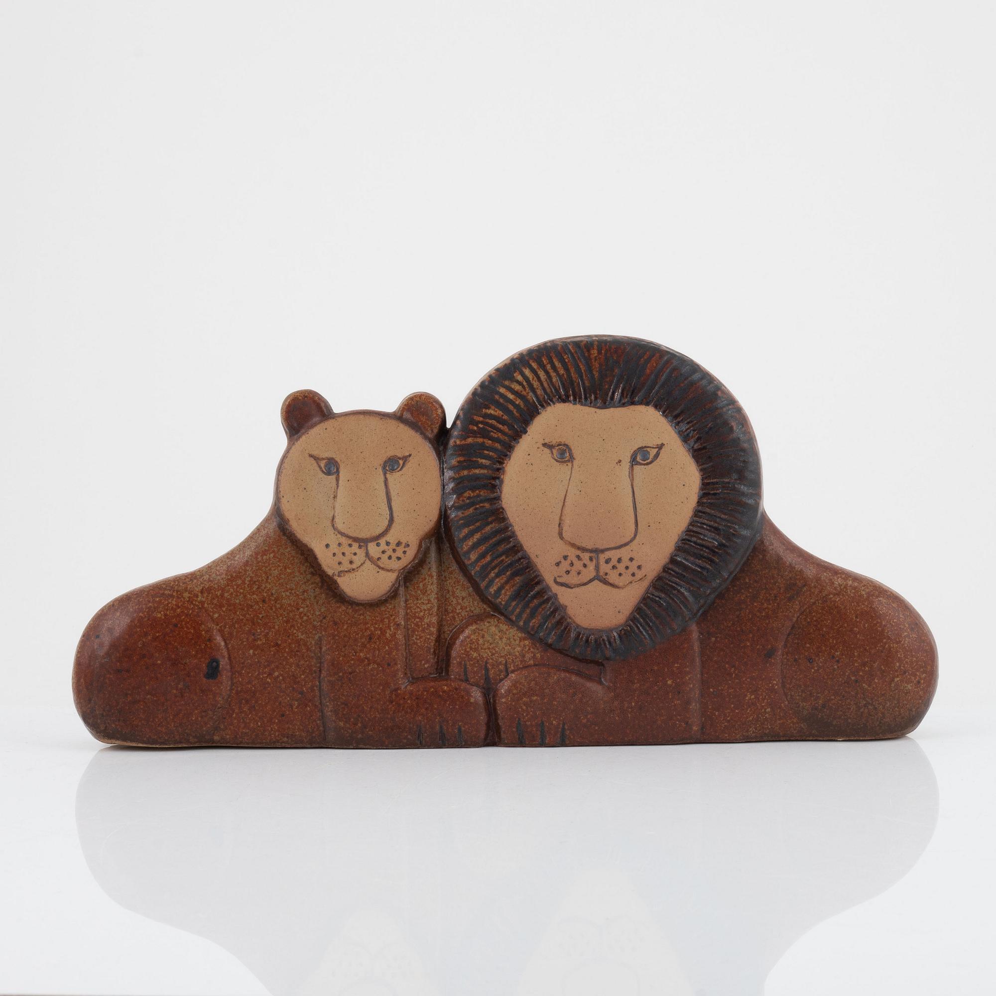Lisa Larson, a stoneware figurine, Gustavsberg, Sweden.