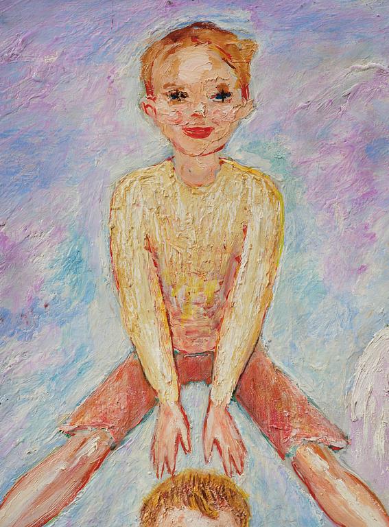 Nils von Dardel, "Hoppa bock".