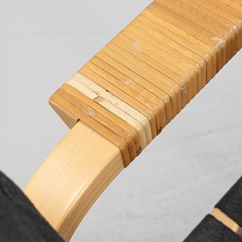 Alvar Aalto, a pair of late 20th century  model 45 armchairs, Artek, Finland.