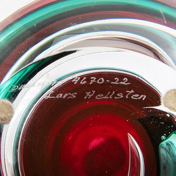 Lars Hellsten, a vase, Orrefors.