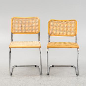A set of six chairs, Italy, late 20th Century.