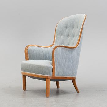 An 'Advokaten' easy chair by Carl Malmsten for OH Sjögren, second half of the 20th Century.