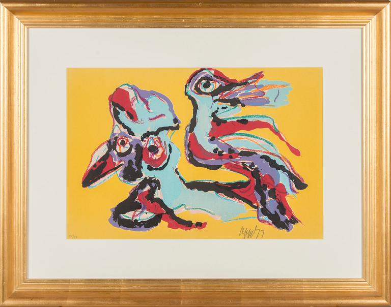 Karel Appel, Kaksi hahmoa.