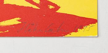 Mapp, 4 litografier,"5Th IAAF World Championships in Athletics Götebog 1995".