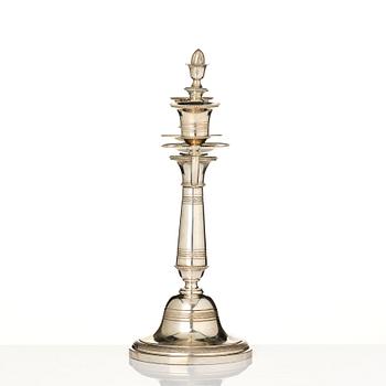 A two-light candelabrum, 800/1000 silver, Germany, 20th century.
