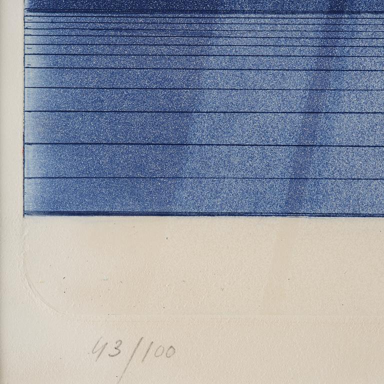 Jorge Martins, Untitled from: "Hommage aux Prix Nobel" (The Nobel Prize Portfolio).