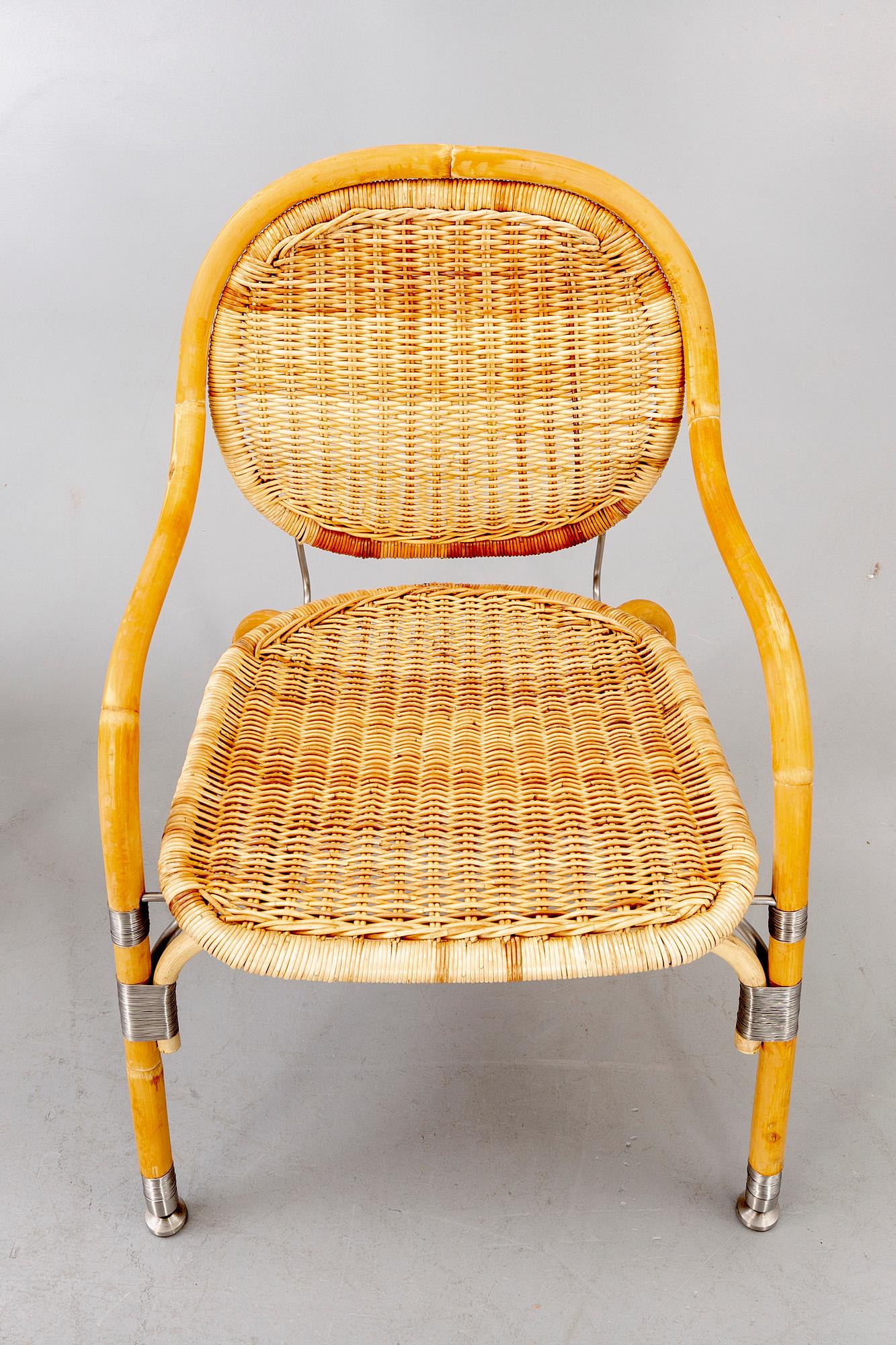 Mats Theselius, fåtöljer, ett par, "Nätön", IKEA PS. 2000-tal.