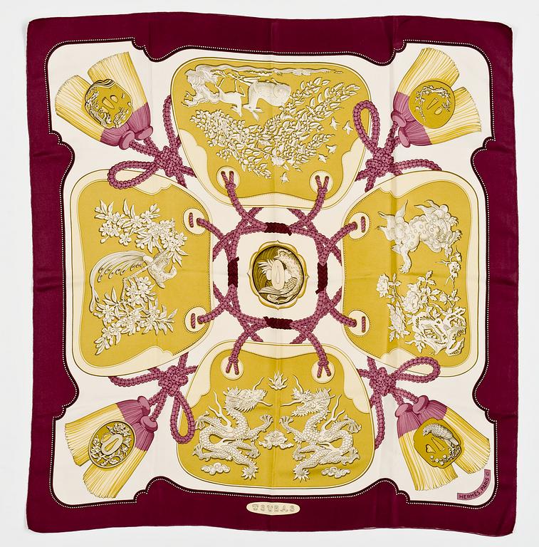 SCARF, Hermès, "Tsubas".