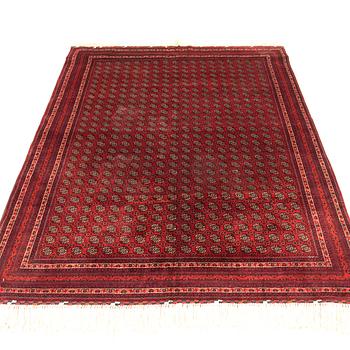 Bochara rug, old, approx. 198x150 cm.