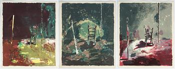 Michael Heindorff, Untitled (Chairs), 3 stycken.