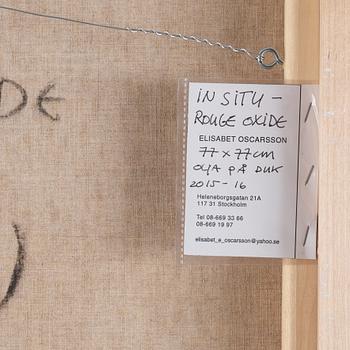 Elisabet Oscarsson, "Insitu Rouge Oxide".