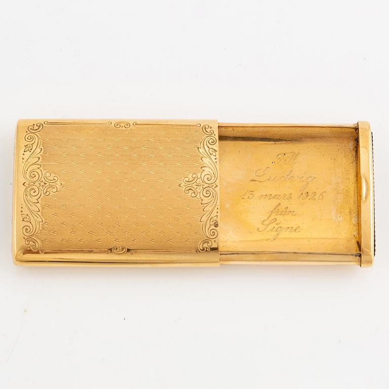 Matchbox 18K gold.