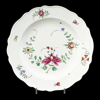 TALLRIK, porslin, Meissen, sekelskiftet 1900.