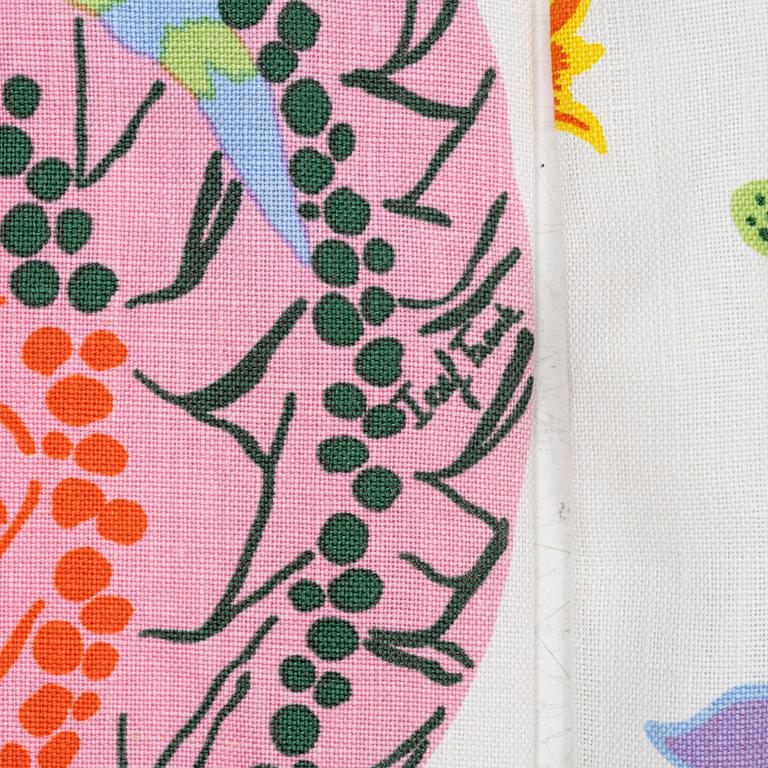 Josef Frank, gardiner, ett par, "Hawai", Svenskt Tenn.