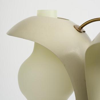 Hans Bergström, a rare ceiling lamp model "98", ateljé Lyktan, Åhus, 1940s-50s.