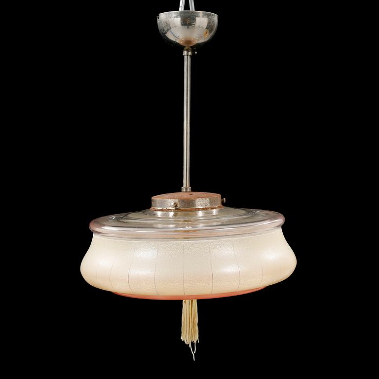 A 1930/40s ceiling lamp.