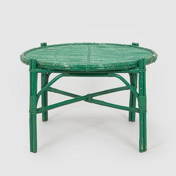 Aino Aalto, Puutarhapöytä, malli 3565, Artekin piirustuskonttori, 1950-luvun alku.