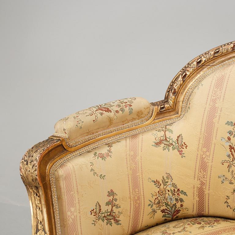 BADKARSSOFFA, Louis XVI-stil, 1900-talets första hälft.