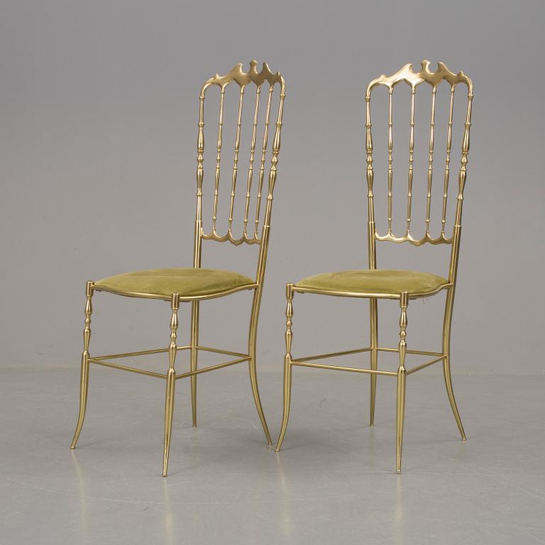 STOLAR, ett par, Chiavari, 1900-tal.