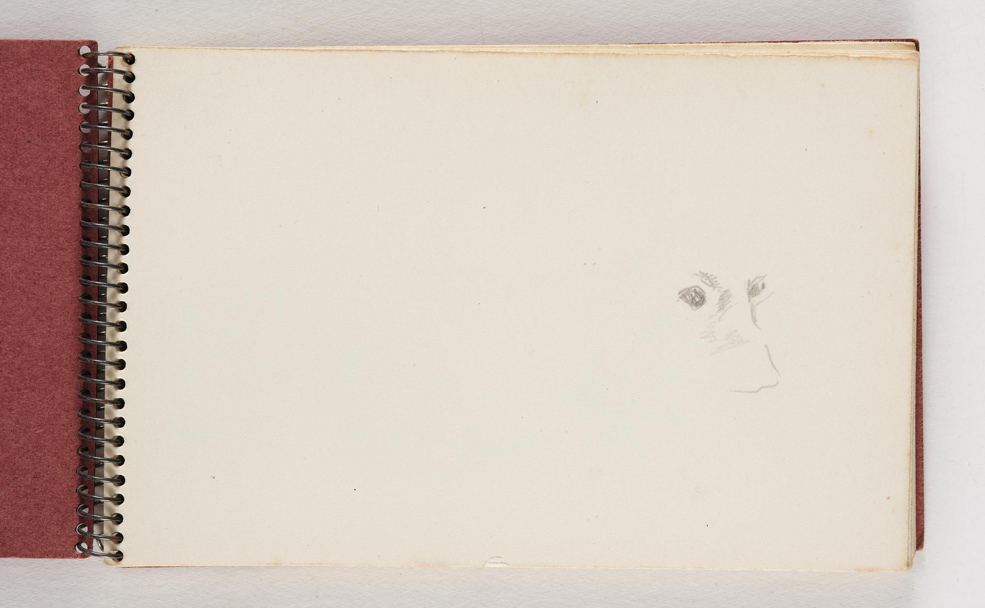 Lotte Laserstein, 10 små skissblock med teckningar.