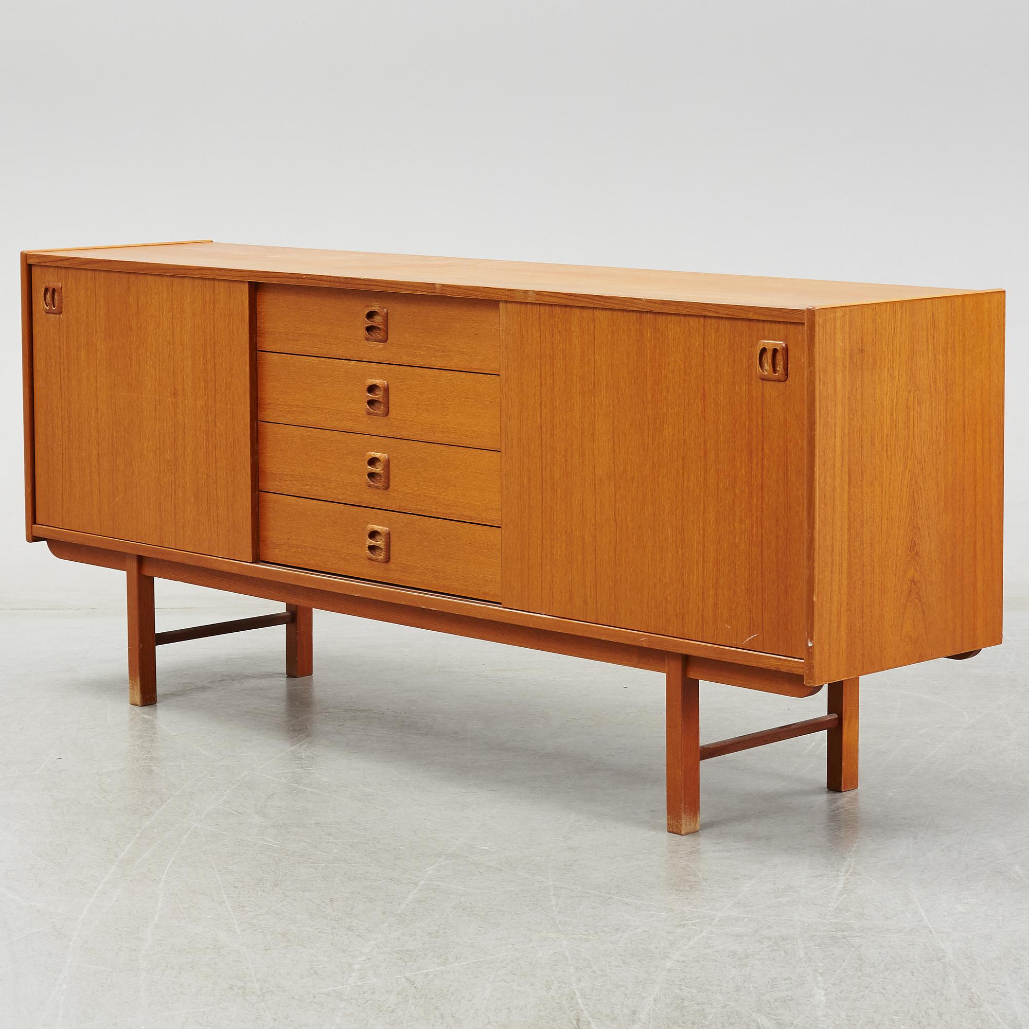 IKEA, a teak 'Korsör' sideboard.