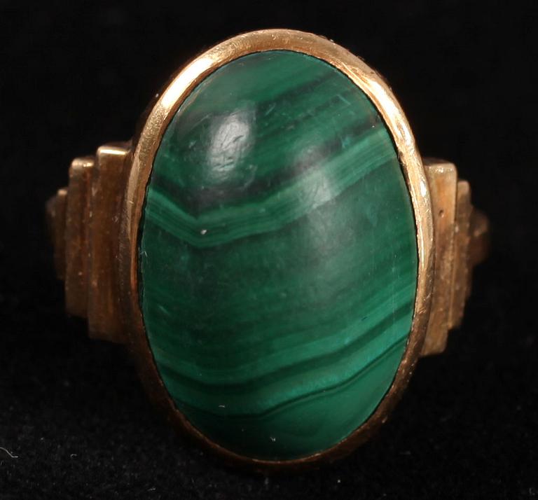 RING, 18K guld. Wiwen Nilsson Lund. Tot 4,5gr.