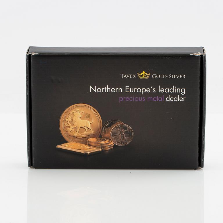 15 pcs 1oz coins 999 silver.
