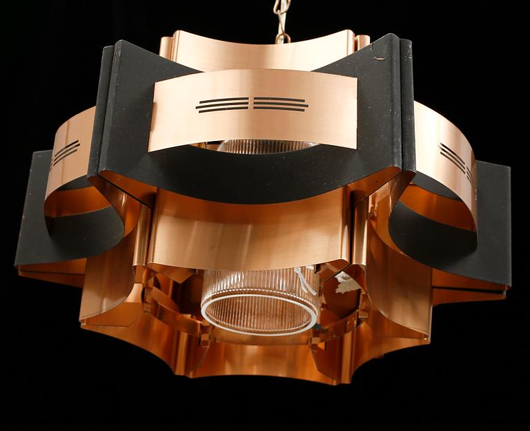 TAKLAMPA, troligen Coronell elektro, Danmark, 1900-talets andra hälft,