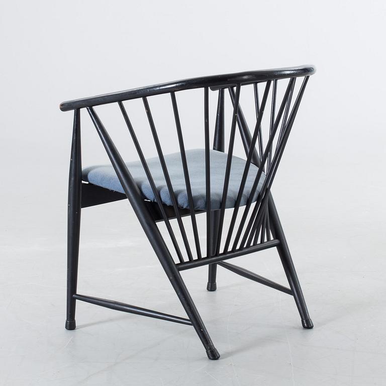 KARMSTOL, "Solfjädern", Sonna Rosén, formgiven 1948.