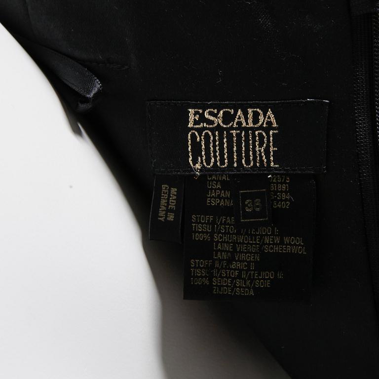 LÅNGKLÄNNING, Escada Couture, storlek 36.