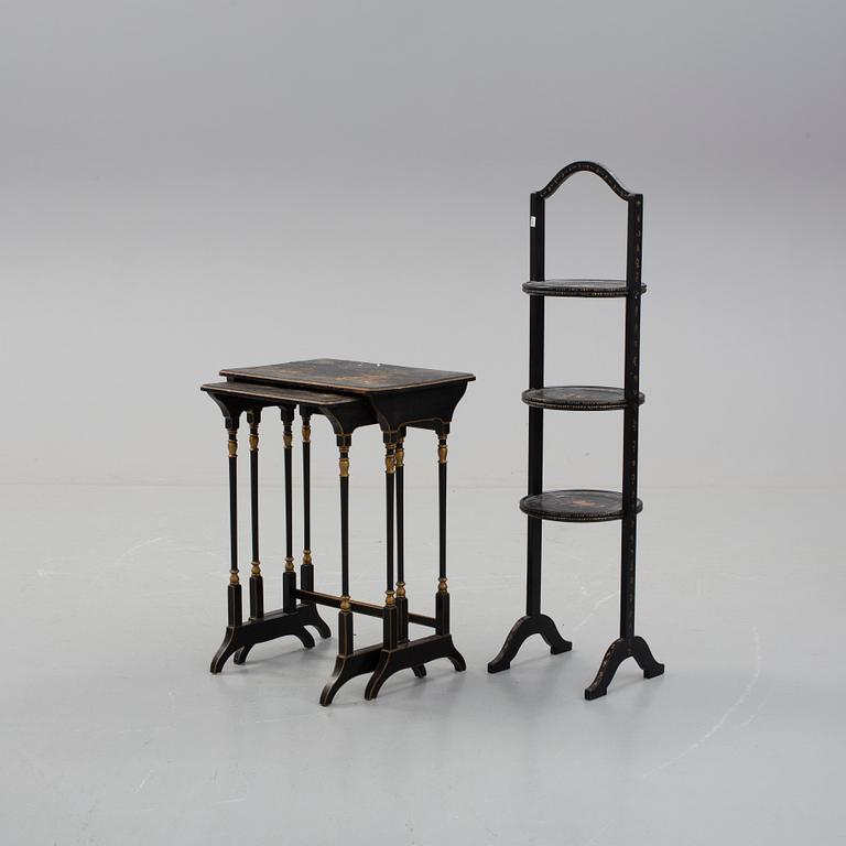 SATSBORD OCH KAKBORD, Kinesisk stil, 1900-talets första hälft.