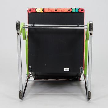 Yrjö Kukkapuro, A 1980s  'Experiment' open armchair for Avarte, Finland.