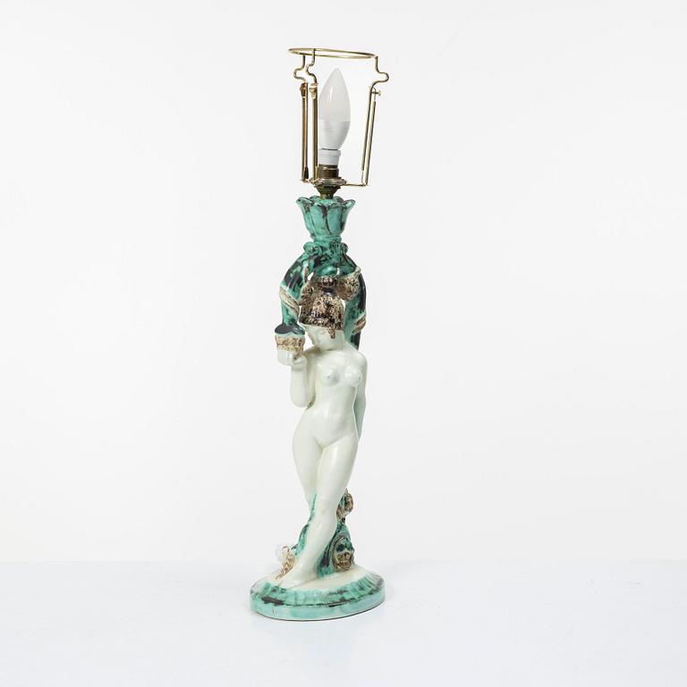 Table lamp, S:t Eriks Ceramic Factory, Uppsala, 1933-35.