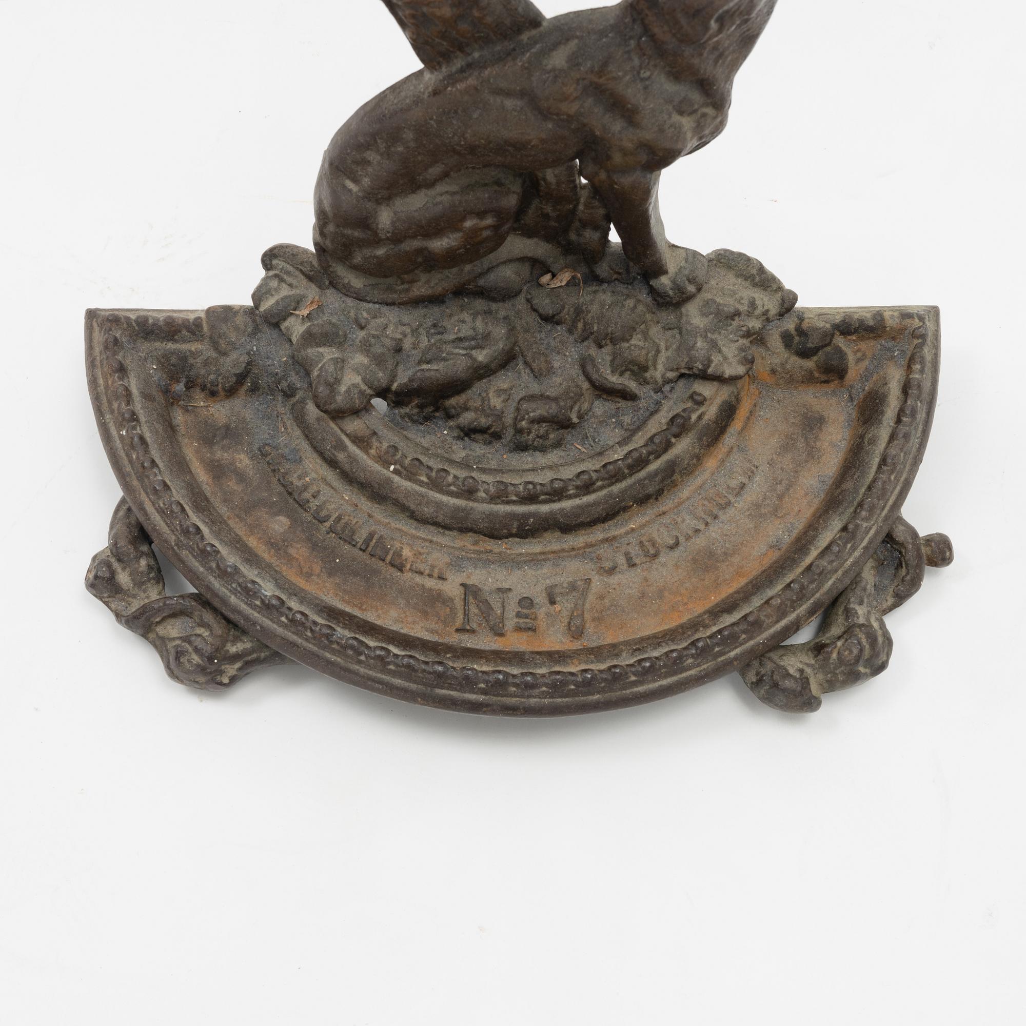 Paraplyställ, Bolinder Stockholm No 7. Omkring år 1900,