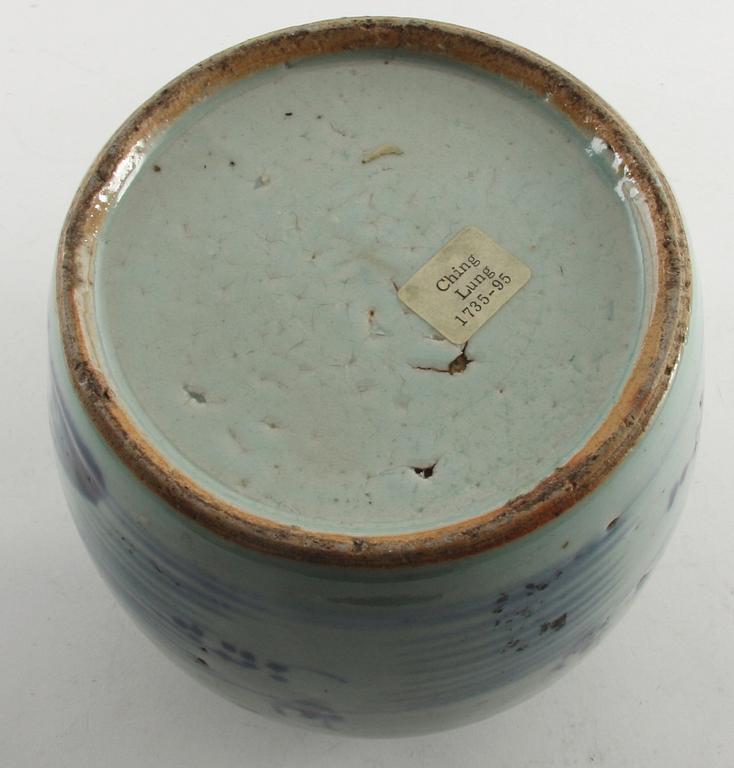 INGEFÄRSKRUS, porslin, Kina 1700-tal.