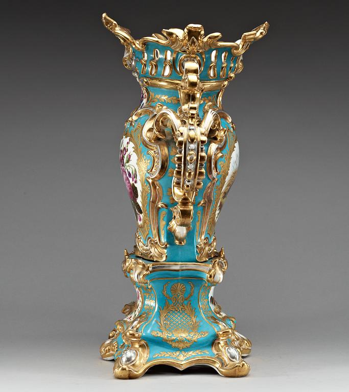 A large Russian vase, mid 19th Century.