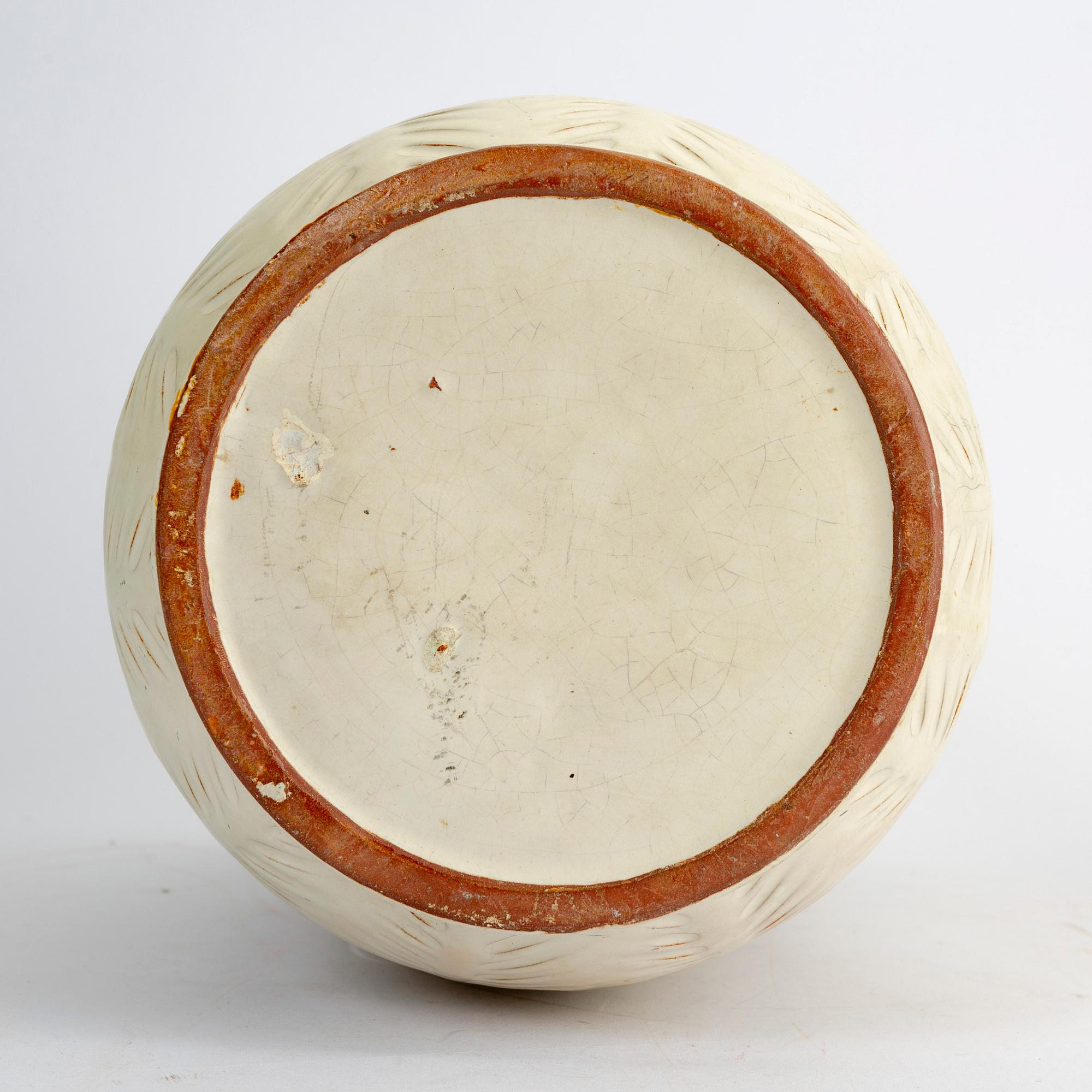 Anna-Lisa Thomson, a floor vase Uppsala Ekeby mid 1900s.