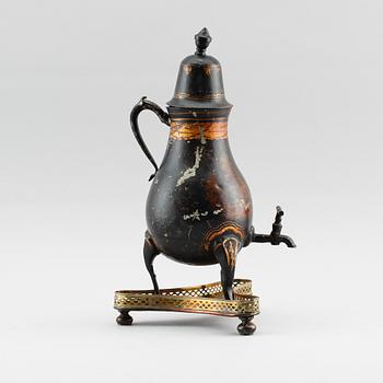 TEKÖK, målad plåt, 1700-tal.