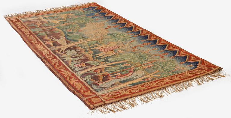 Carl Malmsten, a tapestry,  c. 213 x 113 cm, Handarbetets vänner, signed signed CM (V) dated 1920.