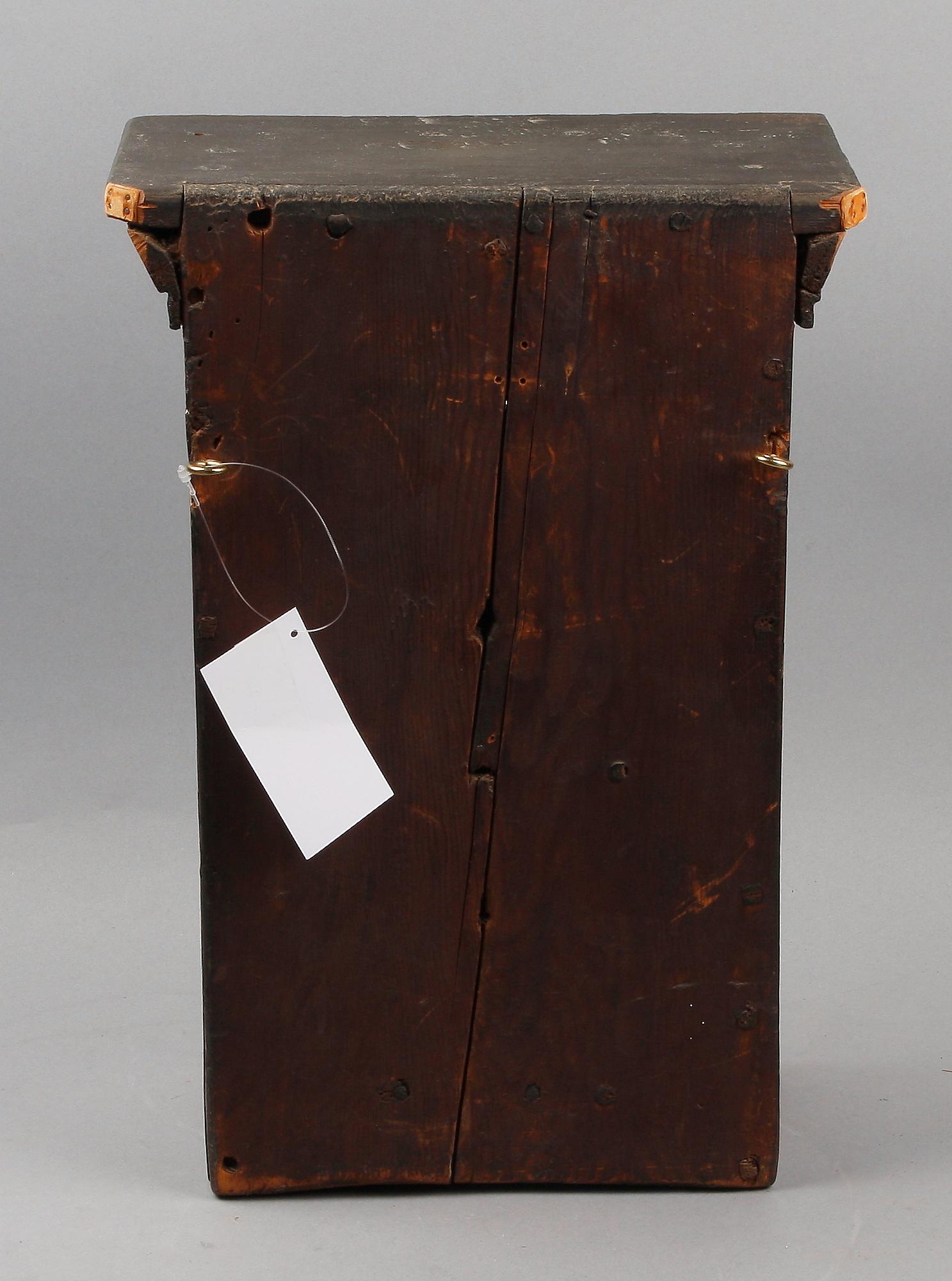 HÄNGSKÅP, allmoge, 1800-tal. Bär datering 1809.