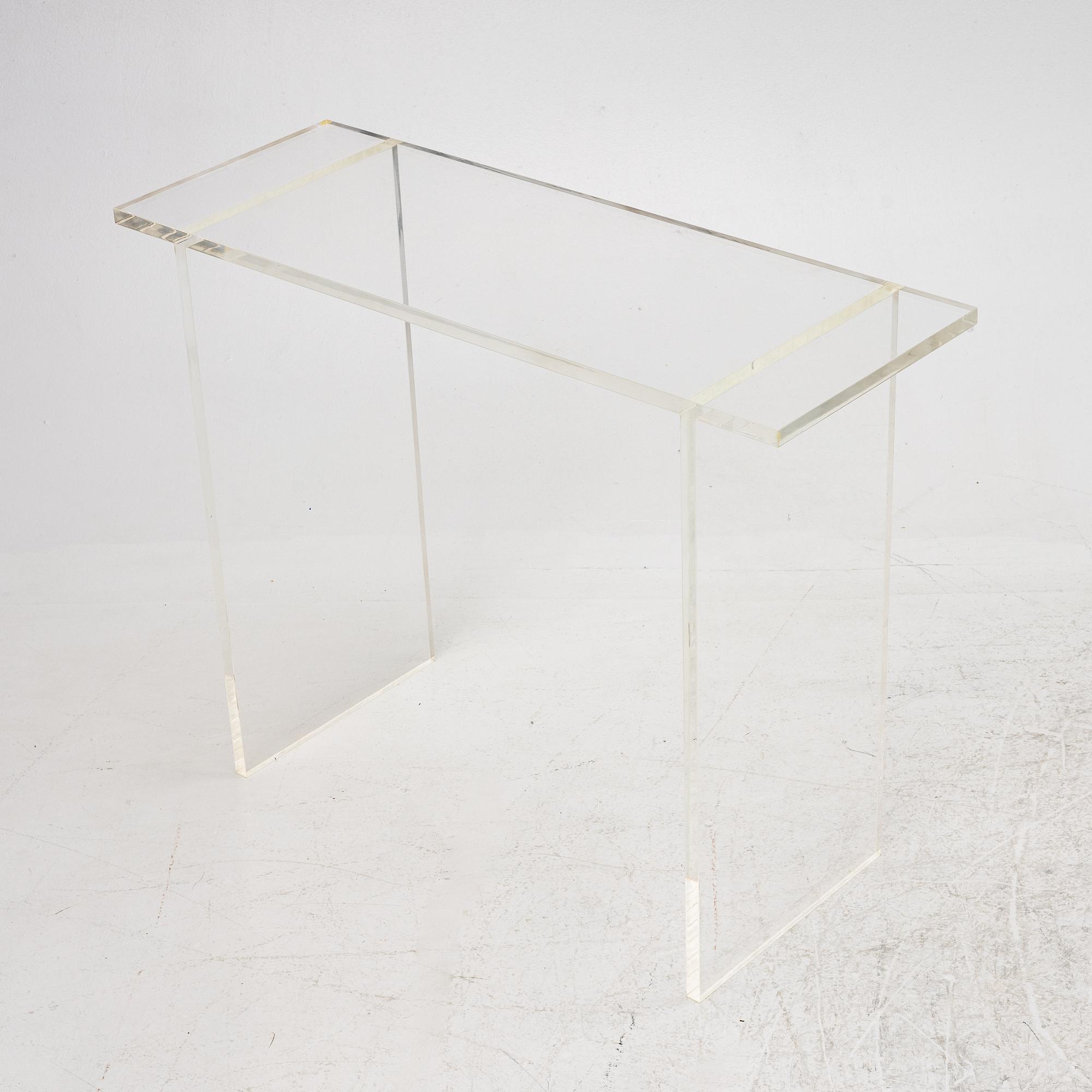 Side table, later part of the 20th century.