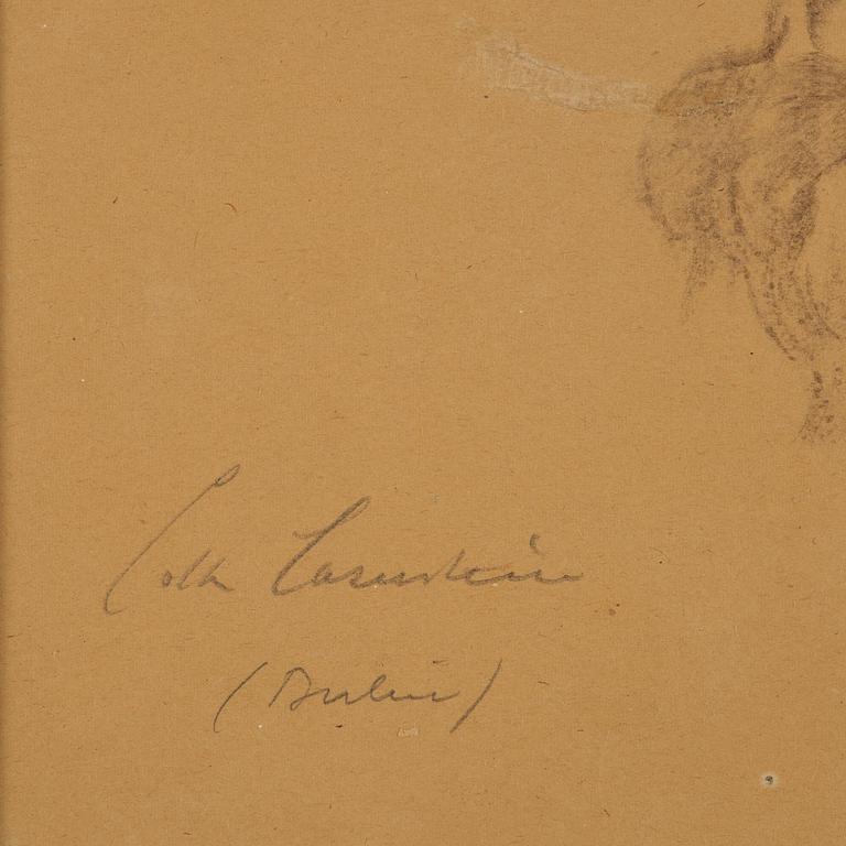 Lotte Laserstein, Two self-portrait studies.