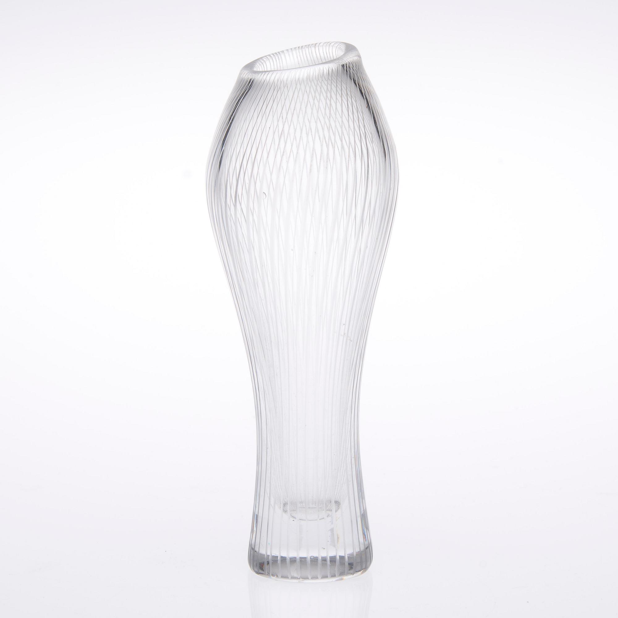VAS, glas, signerad Tapio Wirkkala Iittala -57.