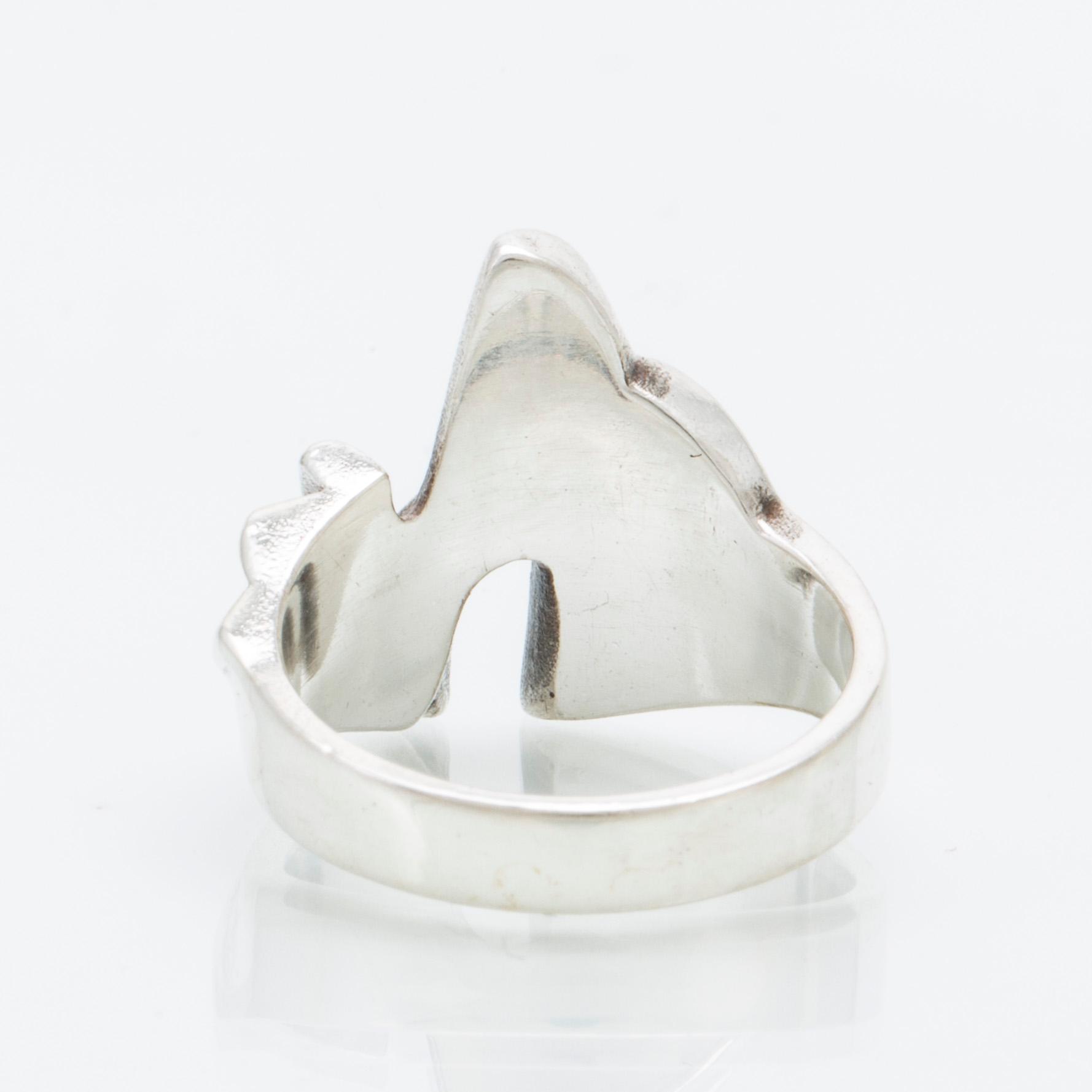 Lapponia collier och ring sterling silver, Finland.