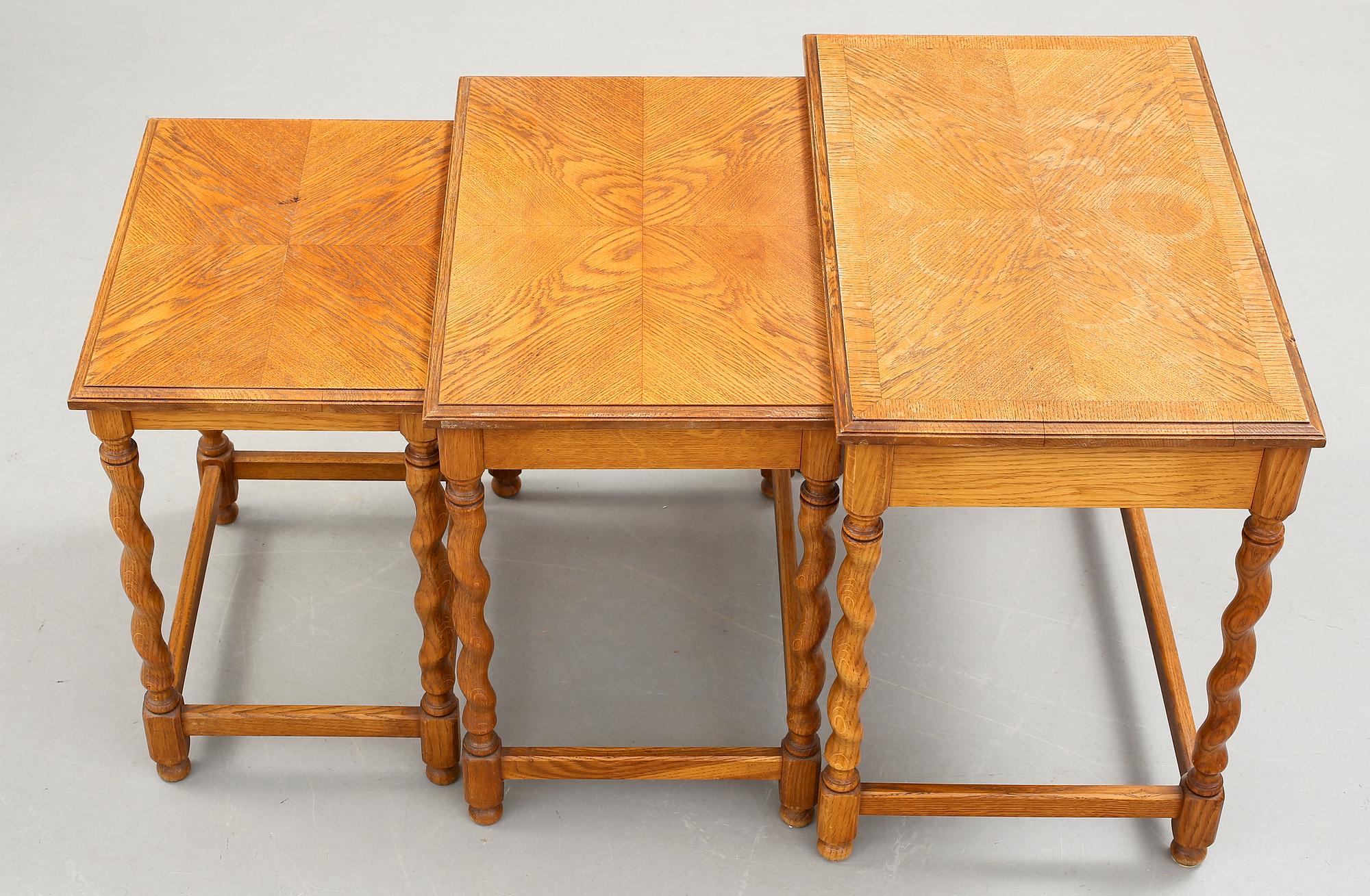 SATSBORD, 3 delar, Bodafors, 1900-talets tredje kvartal.