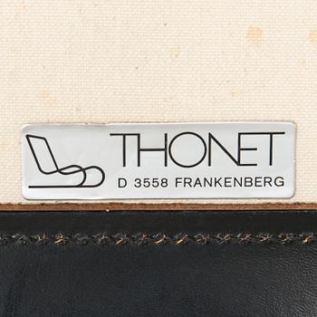 LUDWIG MIES VAN DER ROHE, a set of 1970-1980's 4+2, 'MR10' chairs for Thonet.