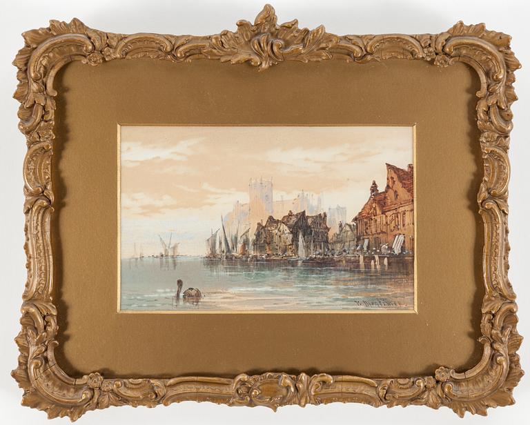 THOMAS MORTIMER, watercolours (2), signed T. Mortimer.